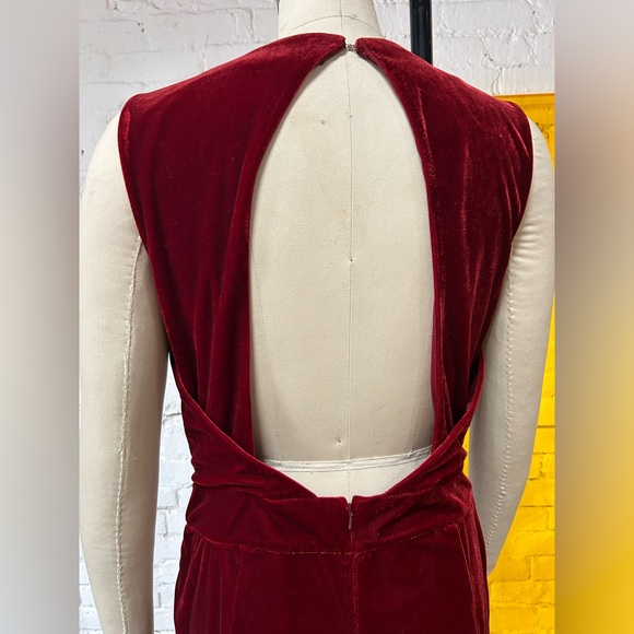 Reiss velvet jumpsuit - Picture 4 of 5